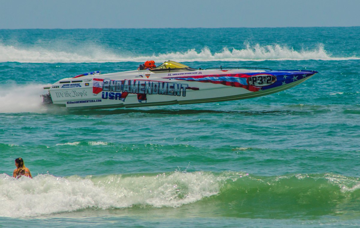 Restrantek's tweet photo. The Space Coast has rockets and racing at the highest level. May 16th -20t will be exclusively Off Shore High Powered Racing! #ThunderOnCocoaBeach @SuperBoat1 https://t.co/eGdIbSdY6R