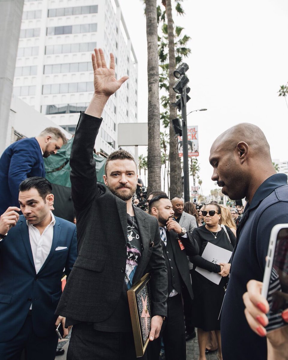 Honored to be up here with my brothers today. Thank you #WalkofFame for the star...and thank you @TheEllenShow and @CarsonDaly for presenting us with (mostly) kind words 😂