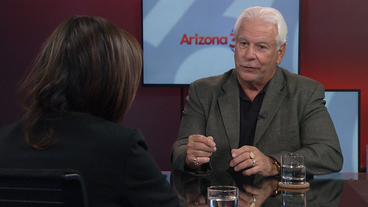 AZ360show's tweet photo. Former @tucsonunified Superintendent John Pedicone joins #Arizona360 to discuss #Arizona #Education funding.
Watch Friday night at 8:30 on #PBS6 https://t.co/hXGhNKjT3L