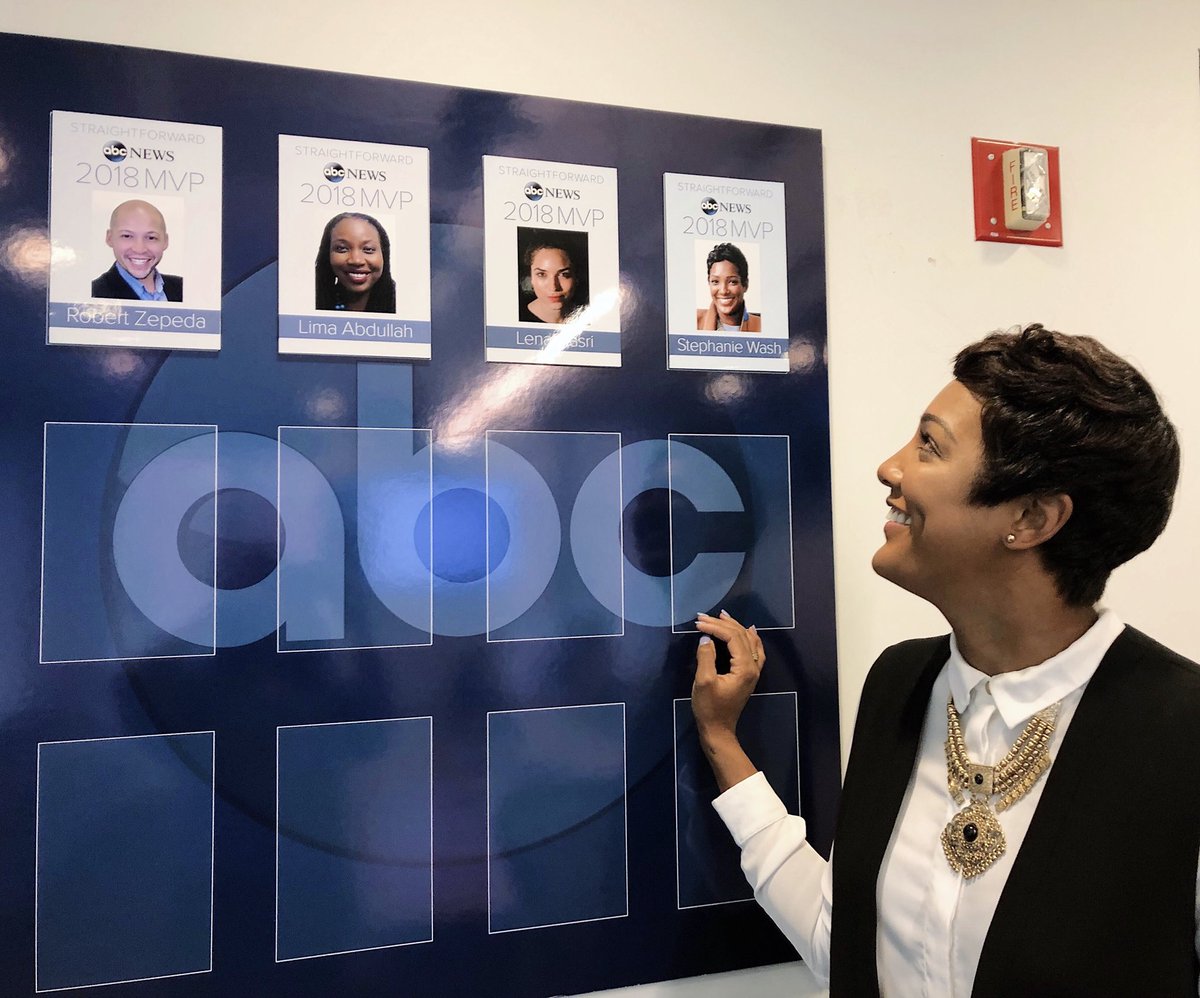 Stephanie Wash Pa Twitter Almost Cried When James Goldston Our Abc President Presented Me With Our Company S Mvp Title Today I Couldn T Be More Honored Humbled Working At Abc Was Always