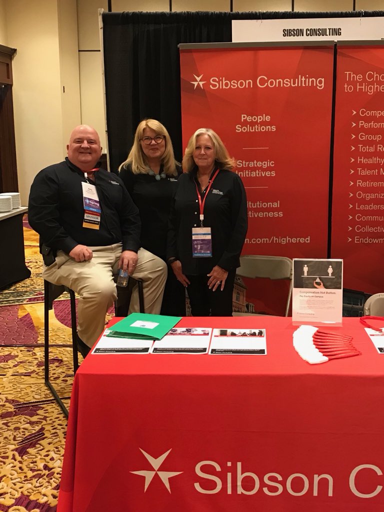 So happy to see our friends at #CUPAHR18 in Salt Lake City and hear what’s up.  Come visit us at the booth! <a href="/cupahr/">CUPA-HR</a> @sibsonconsult