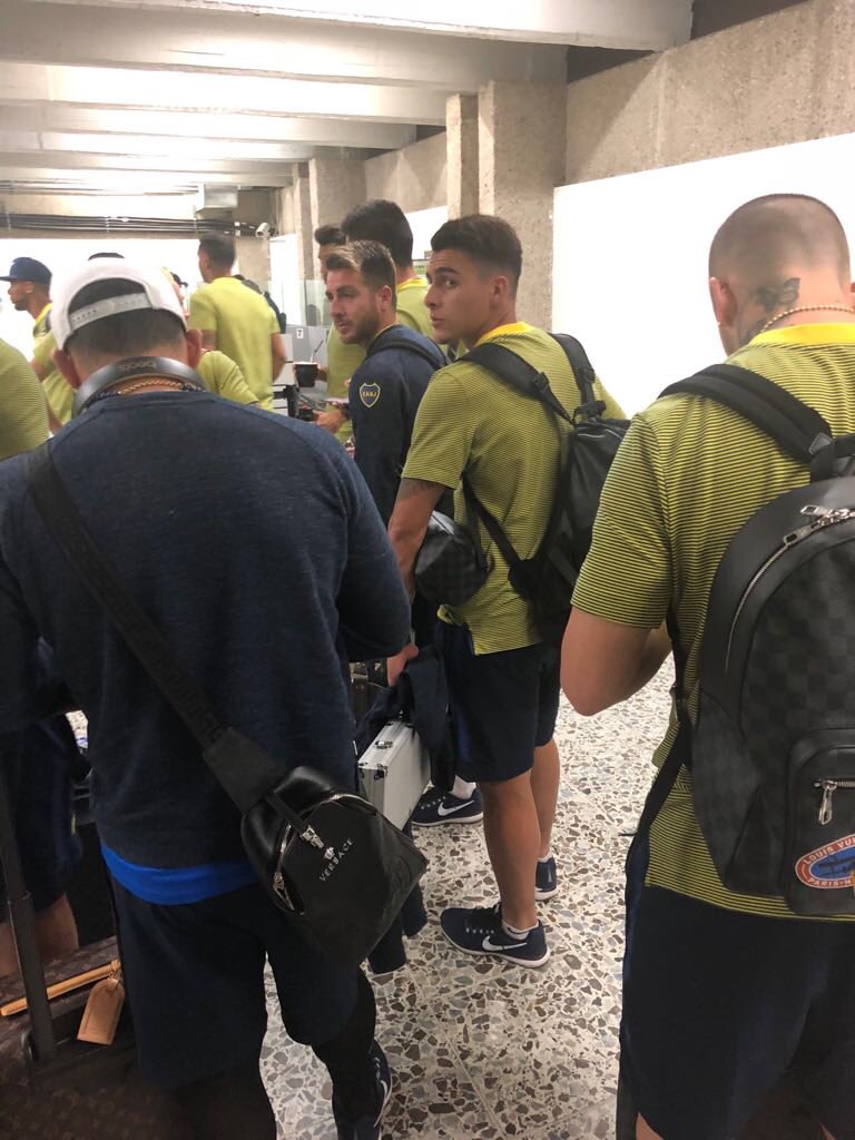 JOSEPALAZZO's tweet image. Boca llegó a Barranquilla!! Vamos Boca queremos la copa!!