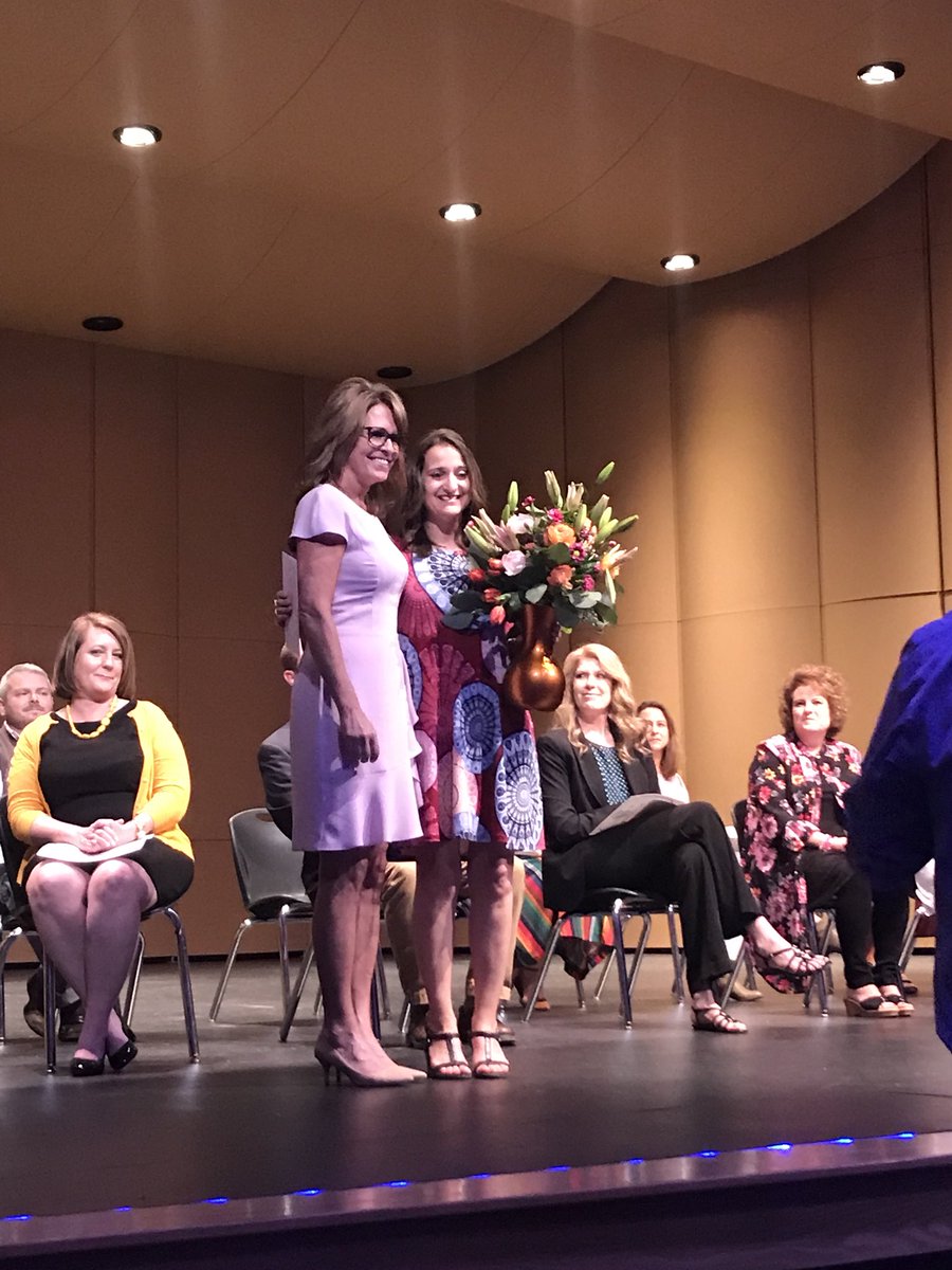 MMJElementary's tweet photo. Congratulations to the 2017-2018 MMJ Teacher of the Year - Kristina Gouvion. Mrs. Gouvion was also awarded the Elementary District Teacher of the Year. We are so proud of Mrs. Gouvion. https://t.co/eY3DvTZvfv
