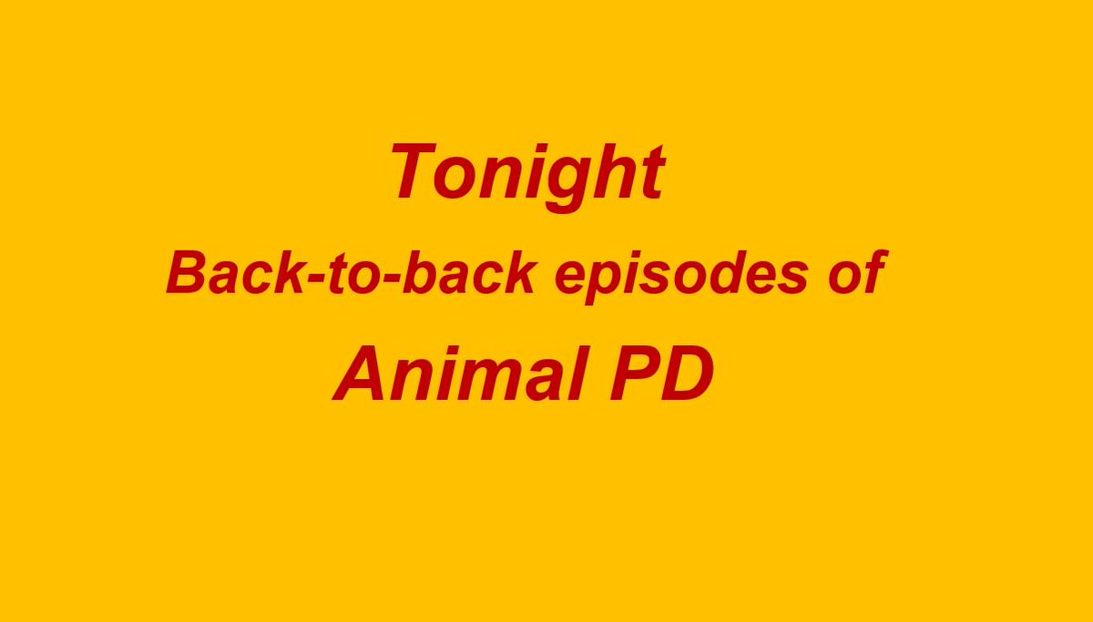 AlaquaRefuge's tweet photo. Miss any episodes of #LaurieandBreezy? Watch the #AnimalPD marathon tonight on #NatGeoWIld. All 3 episodes are airing back-to-back, and then again back-to-back. #SecondChances @WCSOFL #DVRit https://t.co/QYAPQNb8yS