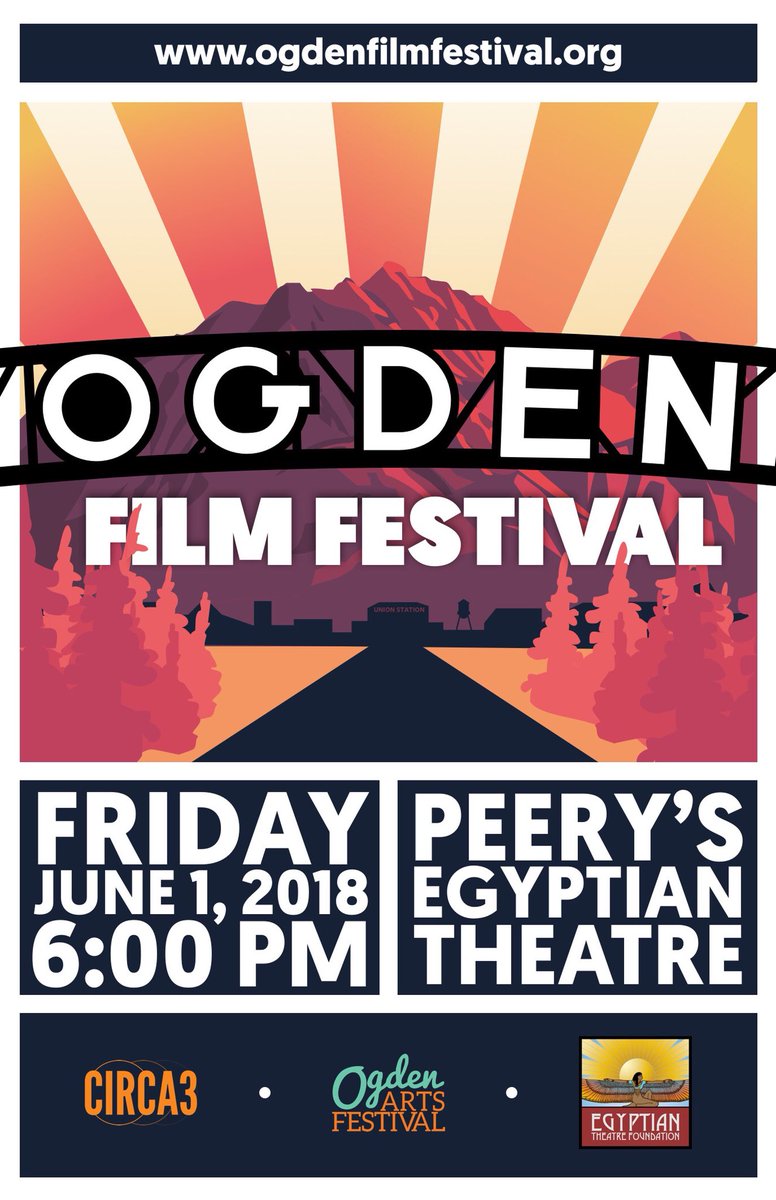 CIRCA3's tweet photo. @OgdenFilmFest tickets went on sale today! It’s a side project of ours to celebrate films from Utah and around the world. We’ve got a great lineup this year. Get your tix before it sells out - https://t.co/kou1xz34J1 https://t.co/Jw4e7RKWSN
