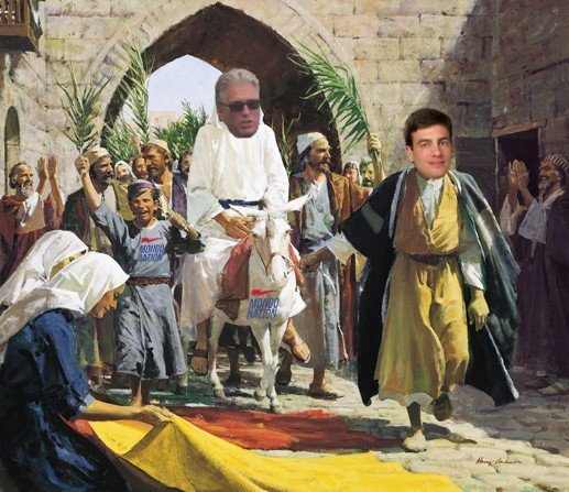 JustMongoThings's tweet photo. May 1st, 3:05 pm, as Mike is led into the studios of WFAN on 345 Hudson Street by Entercom CEO David Field, flanked by members of Mongo Nation while riding his hawse Mongo Nation #MongoNation #MikesBack #MikesOn #MikeZaun #WelcomeBackMikeFrancesa #MikeZback #Zaun https://t.co/XF1aMyokcu