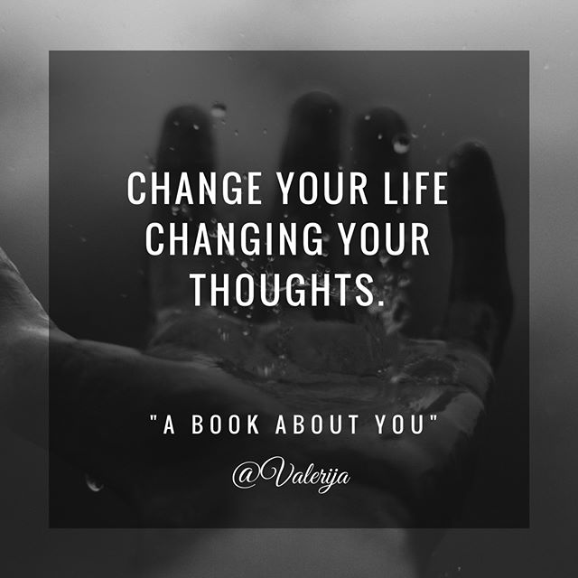Valerija's tweet photo. Change your life changing your thoughts! "A Book About You" - check in BIO.
If you don't change your thoughts, you will not change your habits! If you don't change your habits, you will not change your life!#BookAboutYou #UniquenesWithValerija #trustyourself
#selfworth #trustyo https://t.co/j4W5gQciH6