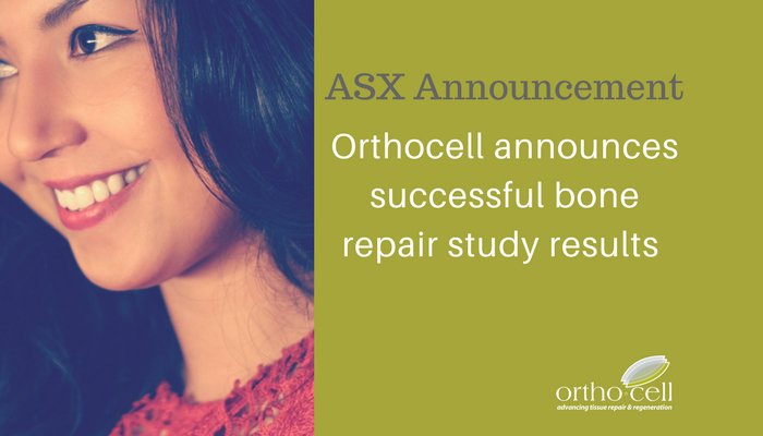 OrthocellLtd's tweet photo. Orthocell is pleased to announce the successful results from its clinical study, which was designed to evaluate the performance of #CelGro® collagen medical device for dental bone regeneration https://t.co/WdEexeyfkC $OCC ping @biotech_daily @StemCellMarket @MDDIonline #regenmed https://t.co/ojod0fl7e0