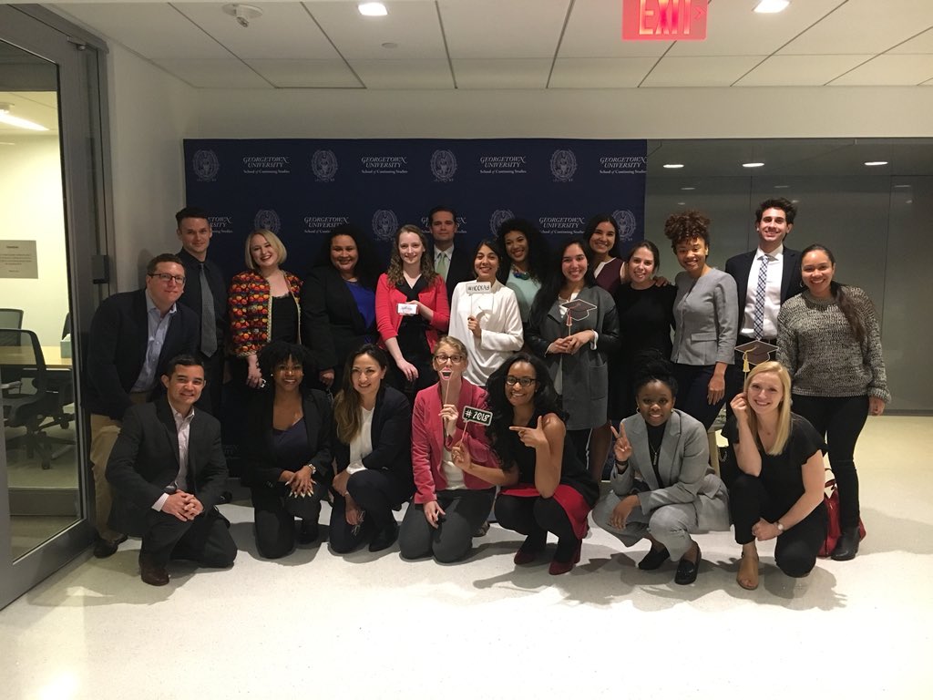 GeorgetownPRCC's tweet photo. Round 1 of Capstone pitches were a success! Congratulations to all who submitted their plan today and pitched tonight! 🎓🎓 #PRCChoyas #SpringGraduates https://t.co/YsshdZH3HJ