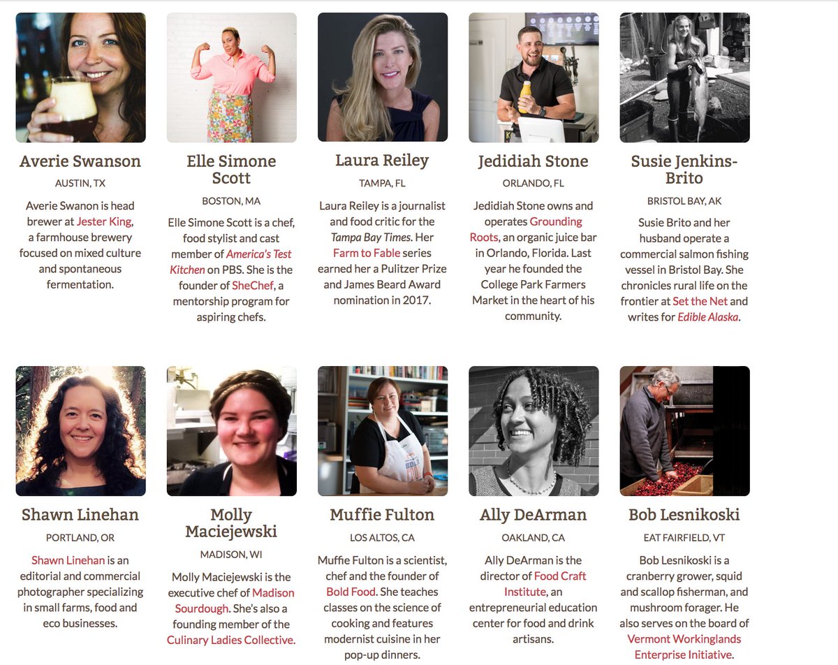 Sneak Peek! We just announced a handful of this year's attendees for Eat Retreat 2018 in Portland, OR. Applications are open until May 6th. eatretreat.org/look-whos-comi…