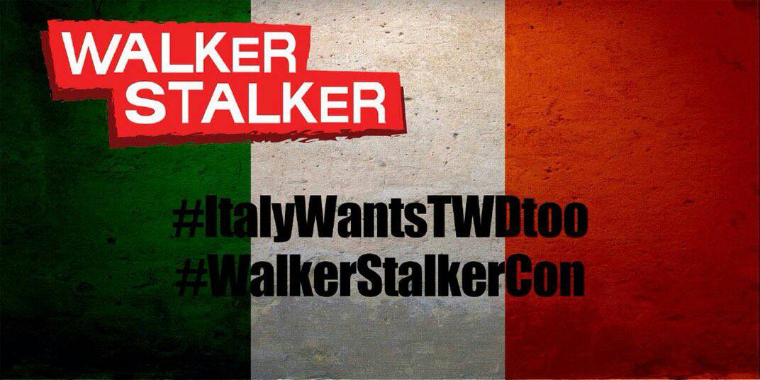 dwneylver's tweet photo. Make our dream come true🇮🇹❤ #ItalyWantsTWDtoo #WSCItaly
@JamesAFrazier @WalkrStalkrCon @foxtvit @JDMorgan @wwwbigbaldhead @LeeAnnWyatt79 @kharypayton @RossMarquand @austin_amelio @saldaPress @AlannaMasterson @CJ_Rhoades @Cudlitz @StevenOgg @RealLennieJames @TheSethGilliam https://t.co/Ax2zZAXyDN