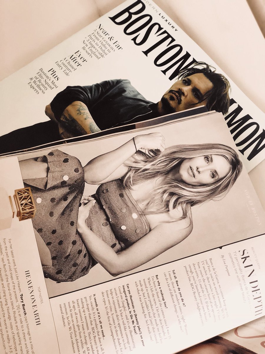 Such a great return to #boston to see <a href="/beautybyBDG/">Bianca de la Garza Beauty</a> #InGLOWetrust <a href="/bostoncommag/">Boston Common Mag</a> thank you ❣️