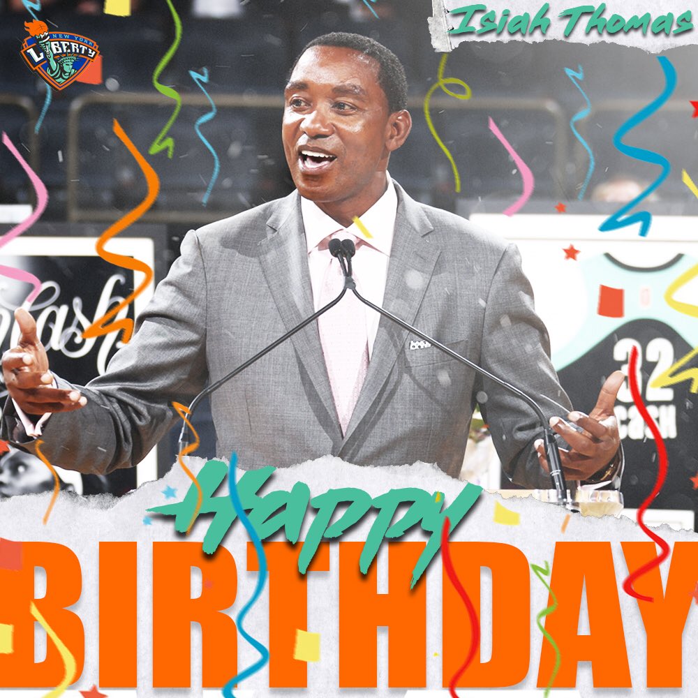 Join us in wishing our Team President Isiah Thomas a Happy Birthday  