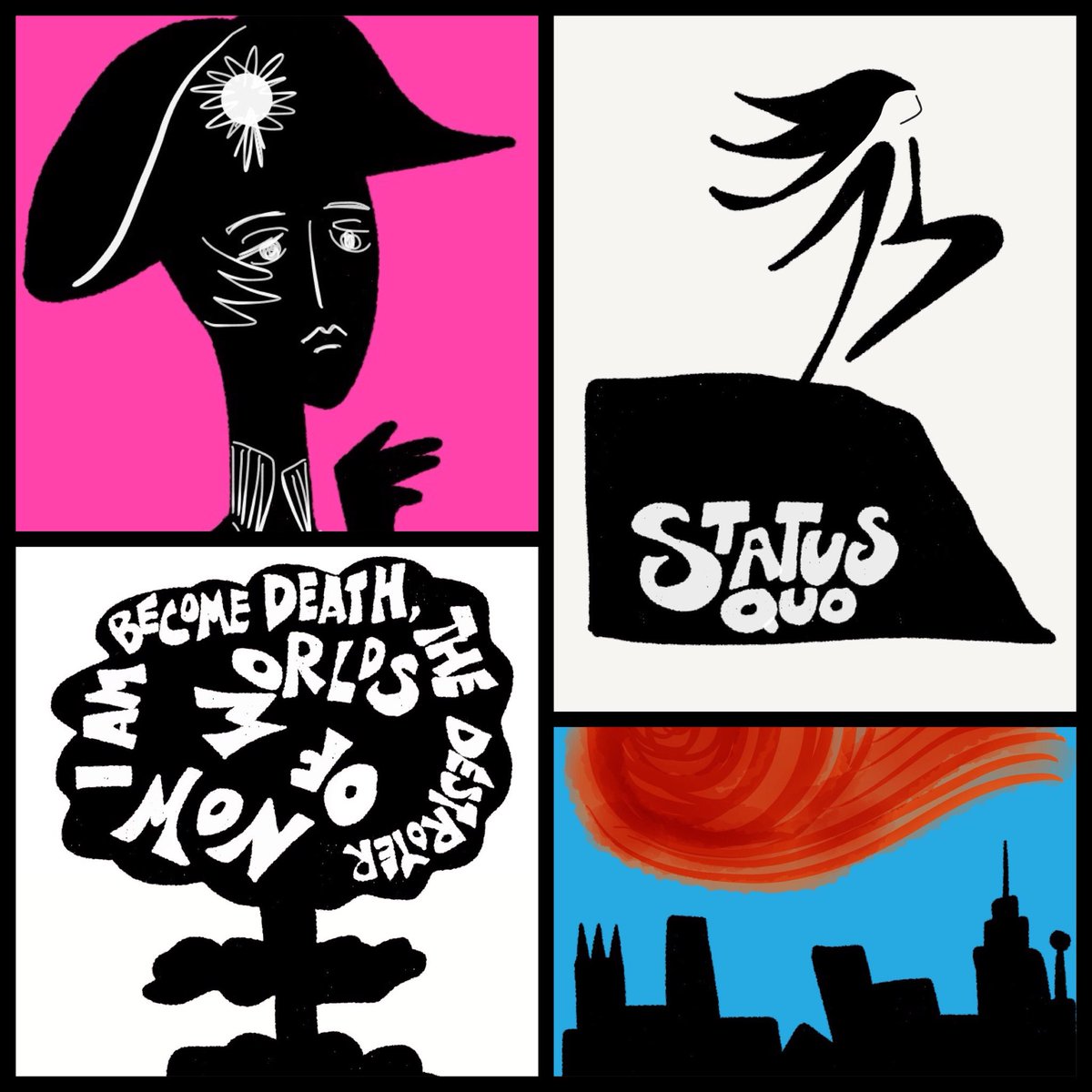 amyburvall's tweet photo. Did you know I do custom #graphic #design? My #art has been used for #branding (stickers, slide decks, websites, swag), in books, animations, adverts... let me know if you’d like to collab (need not be pink!) #freelance #artwork https://t.co/7bkTNdZc08
