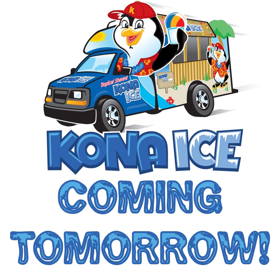 StucoHigh's tweet photo. The Kona Ice Truck will be located in the back parking lot during all three lunches! Come out and get yourself (and a friend) a yummy tropical shaved snow cone! #GoVikings https://t.co/A26qVMI8Sh