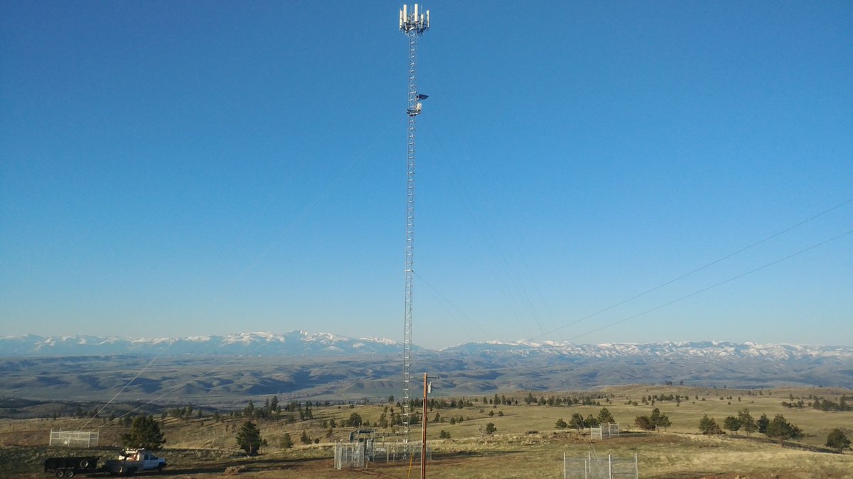 LegacyTowers's tweet photo. Montana brings you Big sky and big towers. #legacytowers #telecom #wireless #guyedtower https://t.co/gEuyrovcdv