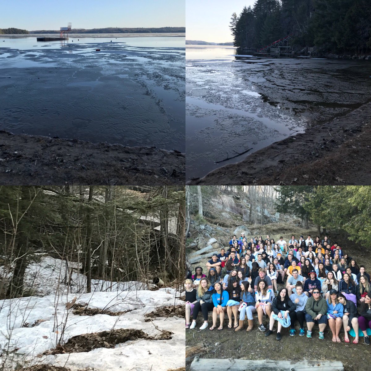 Polar Bear dip was a little chilly this session....
#coldestever #yupthatsiceonthelake