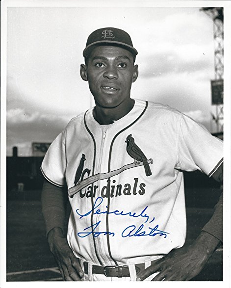 NegroLeagueFilm's tweet photo. DYK who integrated the @Cardinals
On 4/13/54 Tom Alston was the 1st black player to walk on the field for STL. Alston was signed after Anheiser Busch bought the team in 1953. They were the last MLB team to abolish segregated seating.
#famousfirst #BreakingBarriers #Trailblazers https://t.co/eaZMTVxCLG