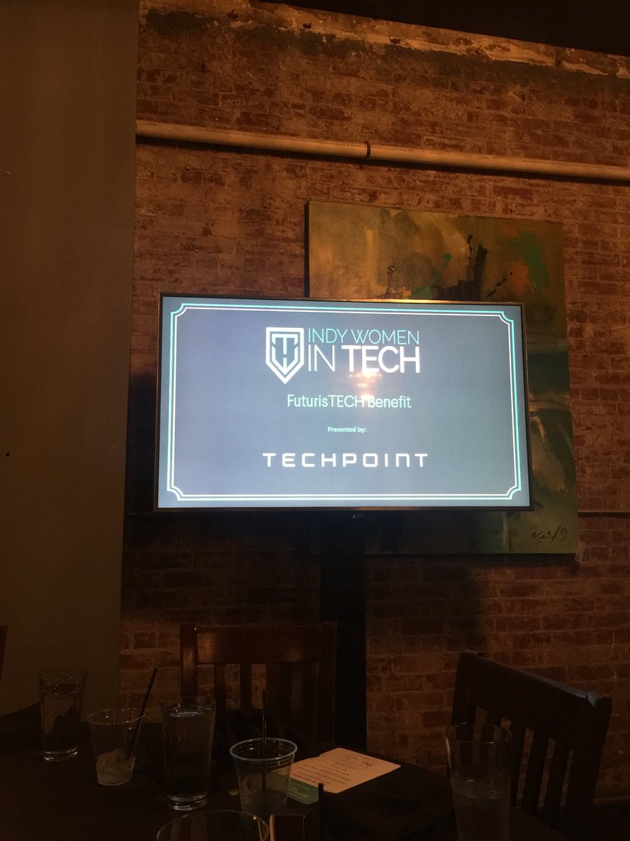 AmandaNaulty's tweet image. So impressed with the work @iwit showcased at the #futuristech benefit with @TechPointInd and @elevenfifty . I’m proud that we hire so many of these women at @highalpha ! @charblueindy killed the dinner too!