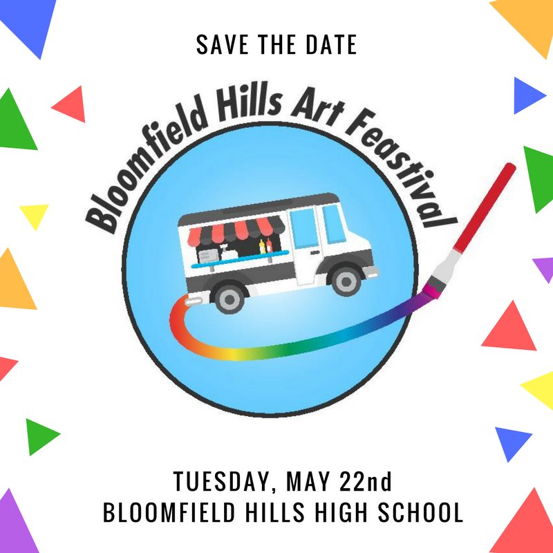 Mark your calendars because the BHHS Art Feastival is coming soon 👀👀