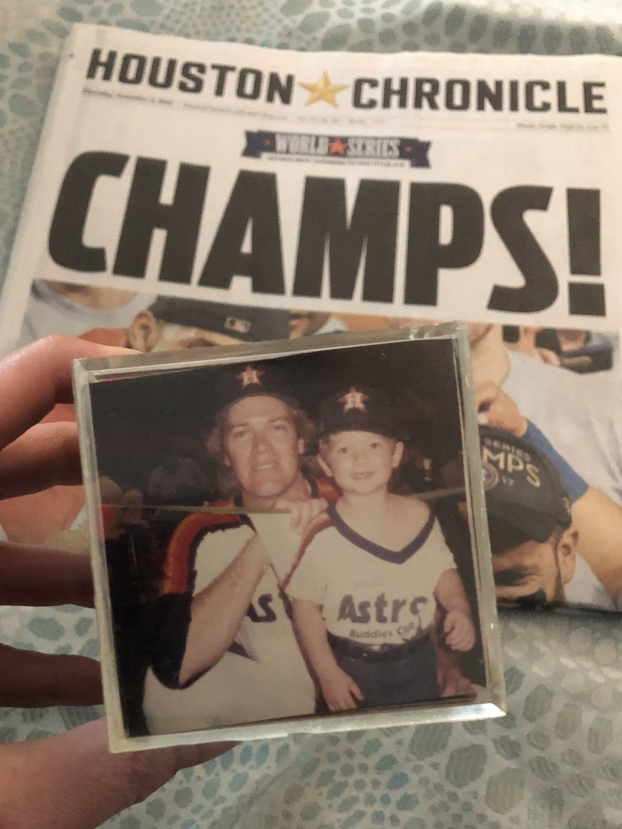 jgarrett_1026's tweet photo. @ATTSportsNetSW Win or lose, we love the Astros. Proud to rep H-Town in North Texas! #UltimateSWFanNTX https://t.co/USvJJDgbk5