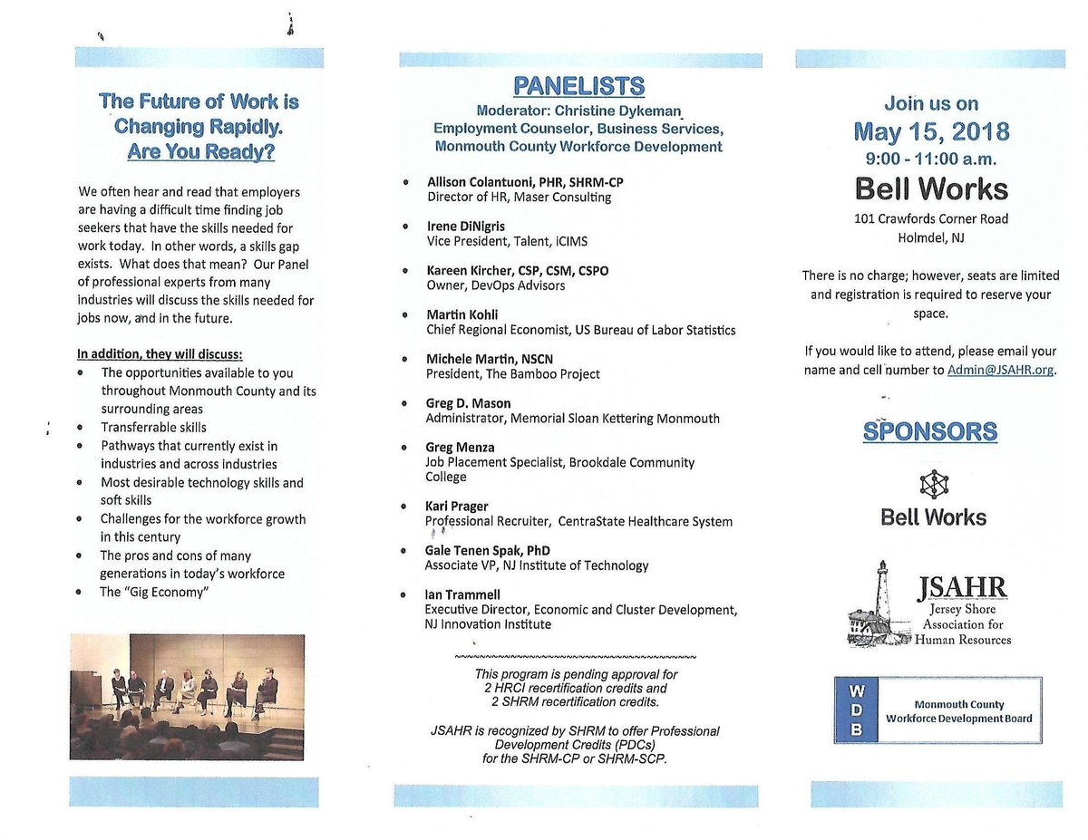 StrategyDykeman's tweet image. The Future of Work is Changing Rapidly. Are you ready? Reserve your seat to attend this very important panel presentation. #futureofwork #panelpresentation #jobsearch #changingworkforce