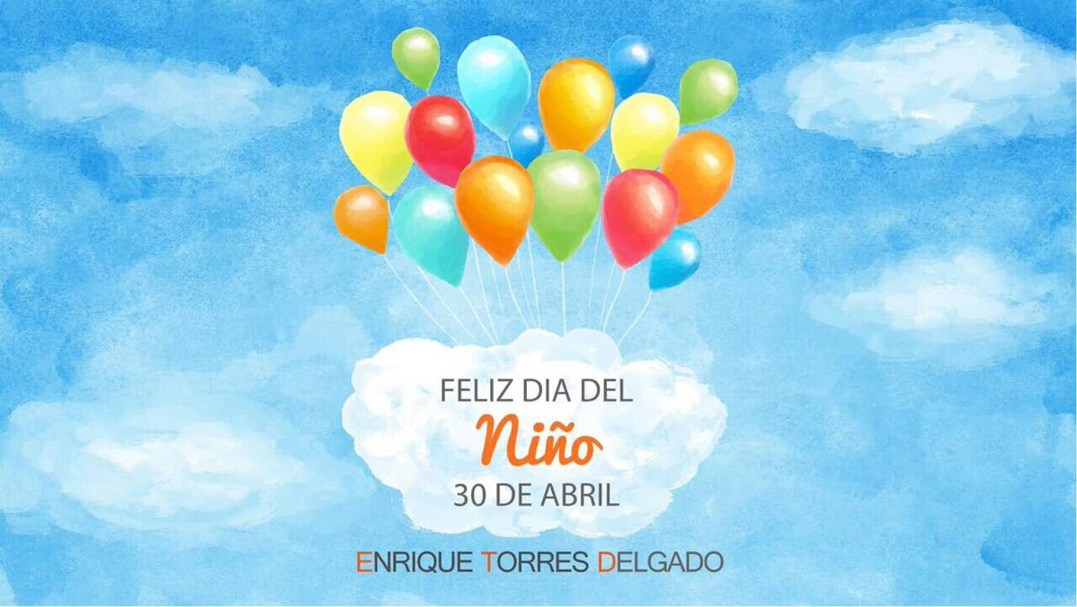 Enrique_TorresD's tweet photo. A aquell@s que con su fragilidad, inocencia, candidez y ternura nos roban el corazón. A tod@s l@s niñ@s en su día, MUCHAS FELICIDADES https://t.co/rPoNa5ApoJ