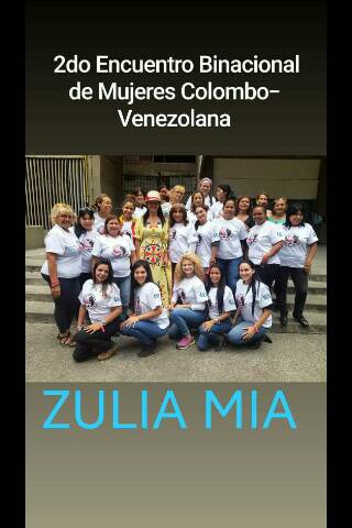 seccionzulia's tweet photo. II ENCUENTRO BINACIONAL DE  MUJERES POR LA PAZ Y LA VIDA COLOMBIA- VENEZUELA "DOLORES VARGAS Y ANA MARÍA CAMPOS" https://t.co/0mO2HKOlY7