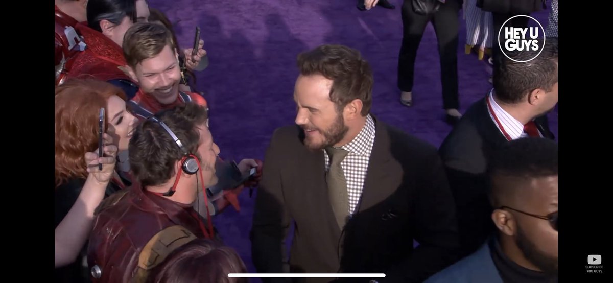 FanBoyBrandon's tweet photo. Getting to meet you was every bit as cool as I thought it would be. Again, you are a true inspiration. 🙏 @prattprattpratt #avangersinfinitywars #avangersinfinitywarpremier https://t.co/WrpJSevxqM