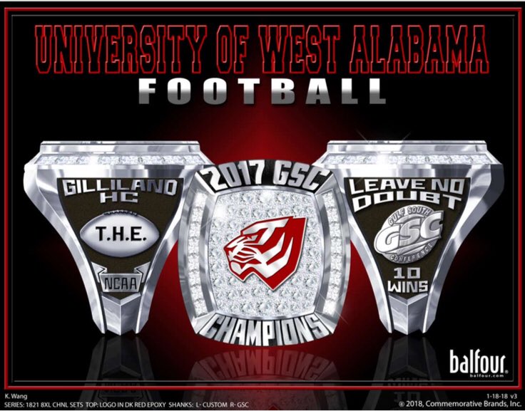 bgillilandUWA's tweet photo. Proud of what these Rings represent! Thanks to all of you that supported and donated to make these possible. A bunch of happy faces tonight at the ring ceremony! #TigerFam #LeaveNoDoubt #raiseTHEstandard #Brotherhood https://t.co/YUCPp2jjU2