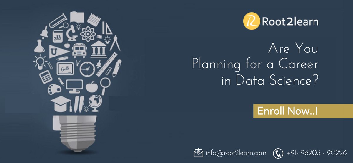 root2learn's tweet photo. Great Data Science Career Course to Master in Data Analytics & Predictive Modeling Techniques
ENROLL, https://t.co/7kEabkU7iS
For questions: +91-96203-90226, info@root2learn.com
#DataScienceTraining #DataScienceCourse #OnlineTraining #DataScienceCertification #Root2Learn https://t.co/n76Zdo6hbe