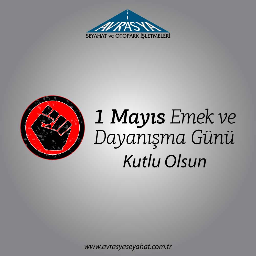 Haksızlıkların, eşitsizliklerin, adaletsizliklerin ve ezilmenin olmadığı, emeğin sömürülmediği, aydınlık, eşit ve güzel bir dünyayı göreceğimiz günlerin geleceği umuduyla, 1 Mayıs Emek ve Dayanışma Günü'nü kutlarız.