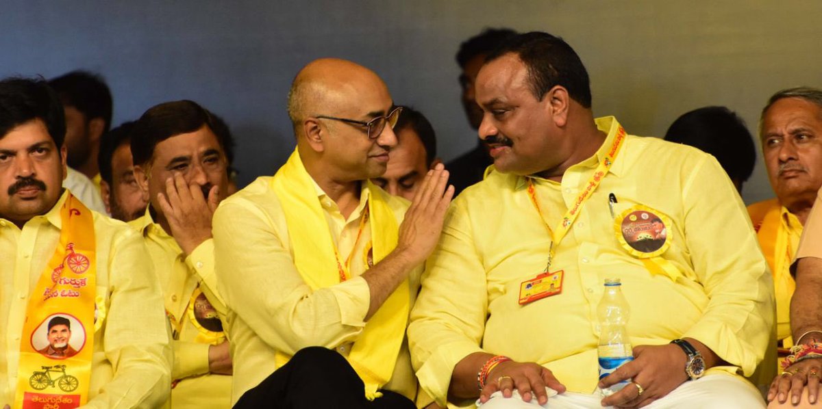 JayGalla's tweet photo. “Nammaka Droham-Kutra Rajakiyam pye Dharma Poratam”. The blatant betrayal &amp; conniving politics of BJP where exposed. Few moments at the public meeting at Tirupati. https://t.co/r8ypC0QeLh
