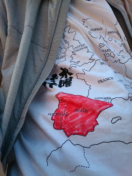 ポルトガル入ったので塗り塗り
2ヶ国目制覇! 