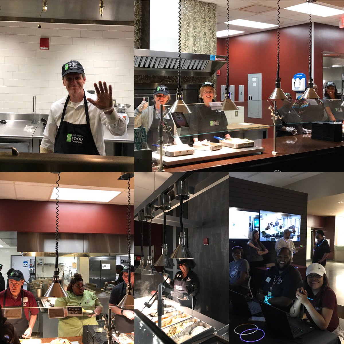 DrReginaHyatt's tweet photo. We have a great group here tonite to serve you! Stop by #ClubFresh for some breakfast food & fun! #FBFB https://t.co/32qVFwB5vm