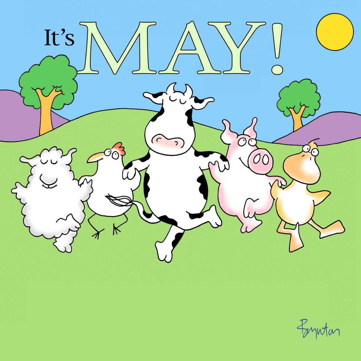 MAY DAY! Get out there and FROLIC! #MayDay #itsabouttime