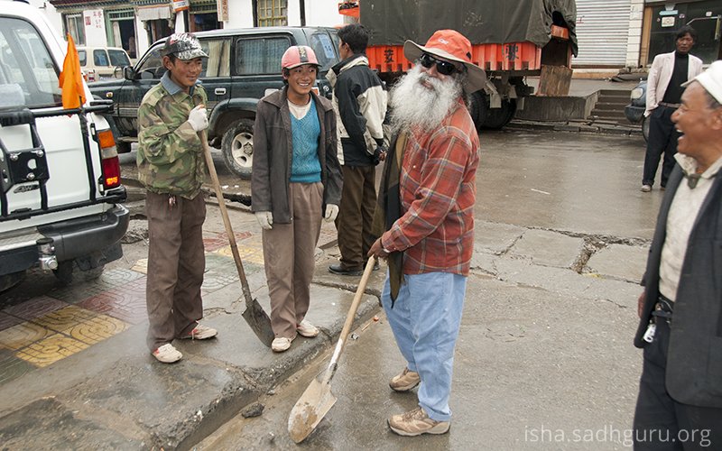 Considering a human being as a resource is a crime. A human being is a possibility that needs nurturing to unfold. #LabourDay #SadhguruQuotes
