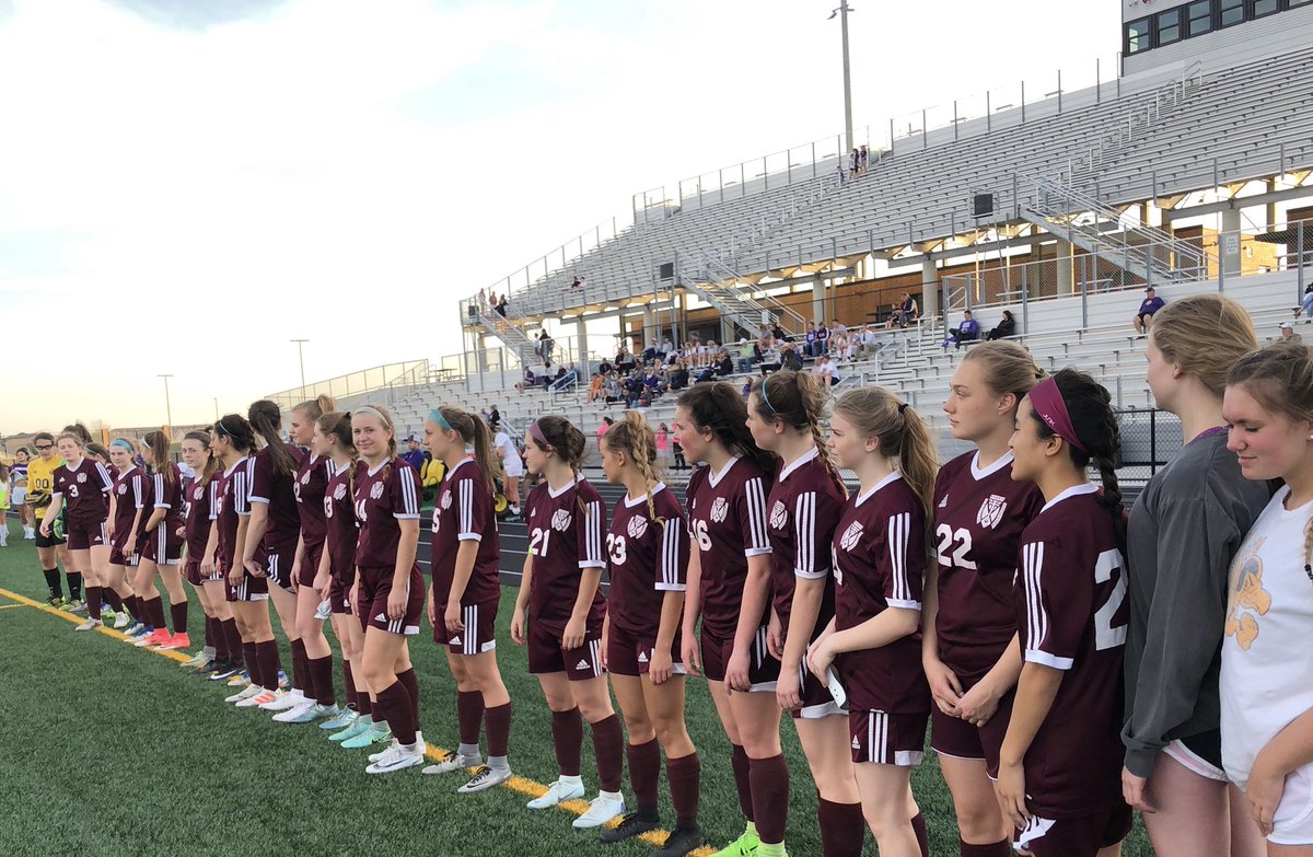 MaroonCrew's tweet photo. Girls Soccer: DCHS defeats Johnston in a PK Shootout! Way to go, Maroons! And thanks to the fans for great support tonight! https://t.co/Q6aQKMM5Cu