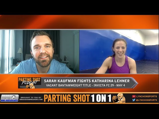 MMAOddsBreaker's tweet photo. VIDEO:  #UFC vet Sarah Kaufman talks #InvictaFC title fight against Katharina Lehner on May 4 https://t.co/9XQBeIsJsD via @LynchOnSports @MMAOddsBreaker https://t.co/MWYM8xPRE4