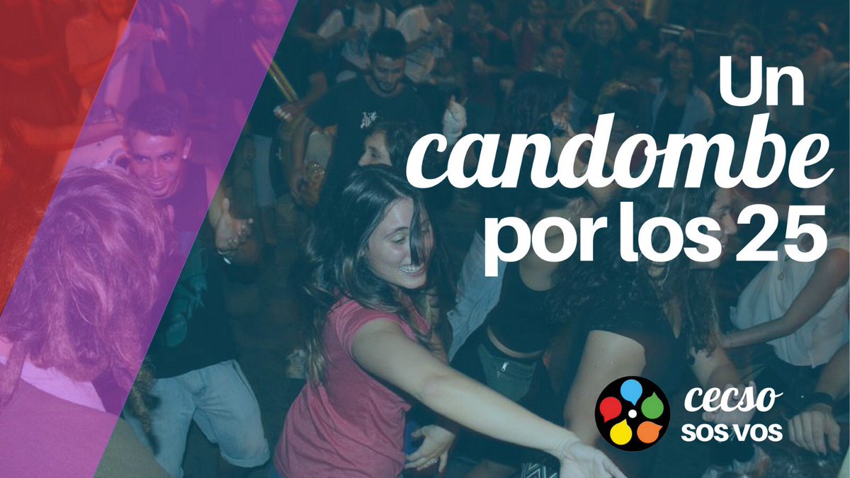 ¡Celebramos nuestros 25 años a pura lonja y frutillón! 💃🏼🕺🏻🍹🍹

El cecso cumple 25 años y vos no podes no estar, porque ¡vos sos parte! 🌟

¡Este viernes arrímate a las 19:30 a facultad! 

Si tenes tambor llévalo y si no trae tu cuerpo para gozar ☄️

¡Les esperamos!