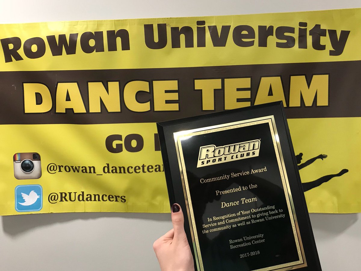 We are so honored to receive the community service award this year! We couldn’t have done it without our awesome team helping us! 💛 #RUDT