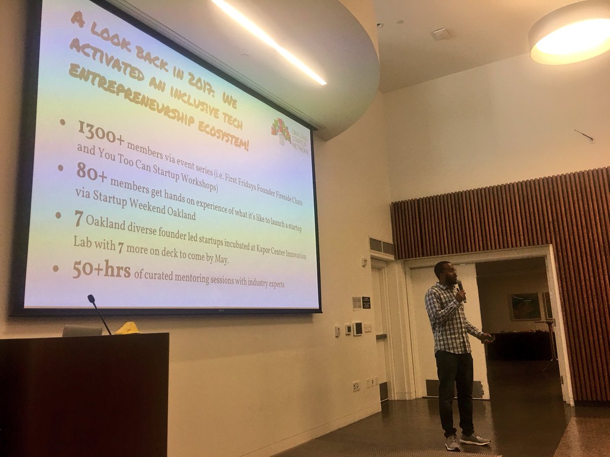 OaklandStartup's tweet photo. Today we hosted a special session to help #oakland launch #tech #startups during #SmallBusinessWeek To learn more visit https://t.co/2VNaFKV5Rm #TechxOak https://t.co/gAApjNYsoB