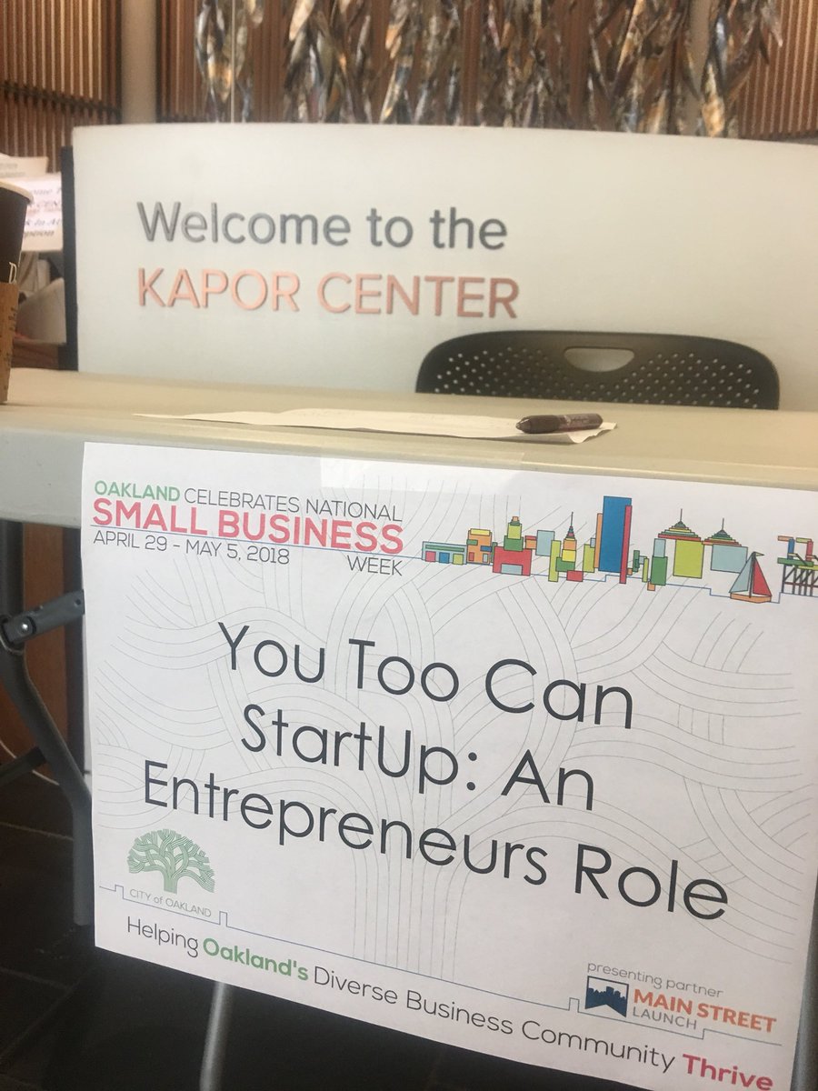 OaklandStartup's tweet photo. Today we hosted a special session to help #oakland launch #tech #startups during #SmallBusinessWeek To learn more visit https://t.co/2VNaFKV5Rm #TechxOak https://t.co/gAApjNYsoB
