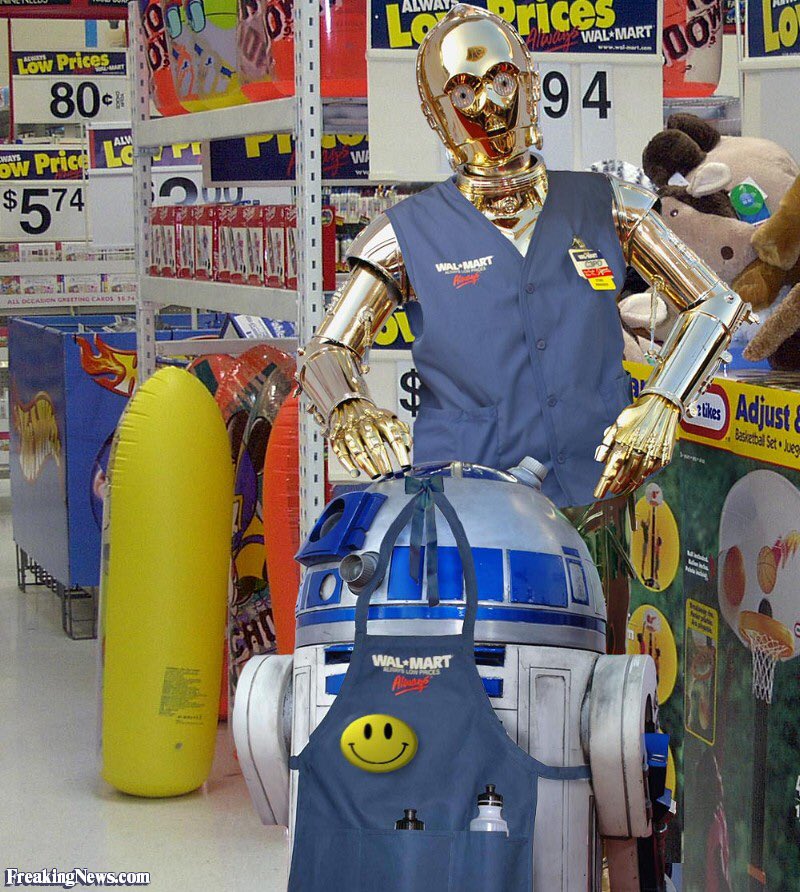 #TheWalmartGreeterToldMe the odds of a bargain were in my favor