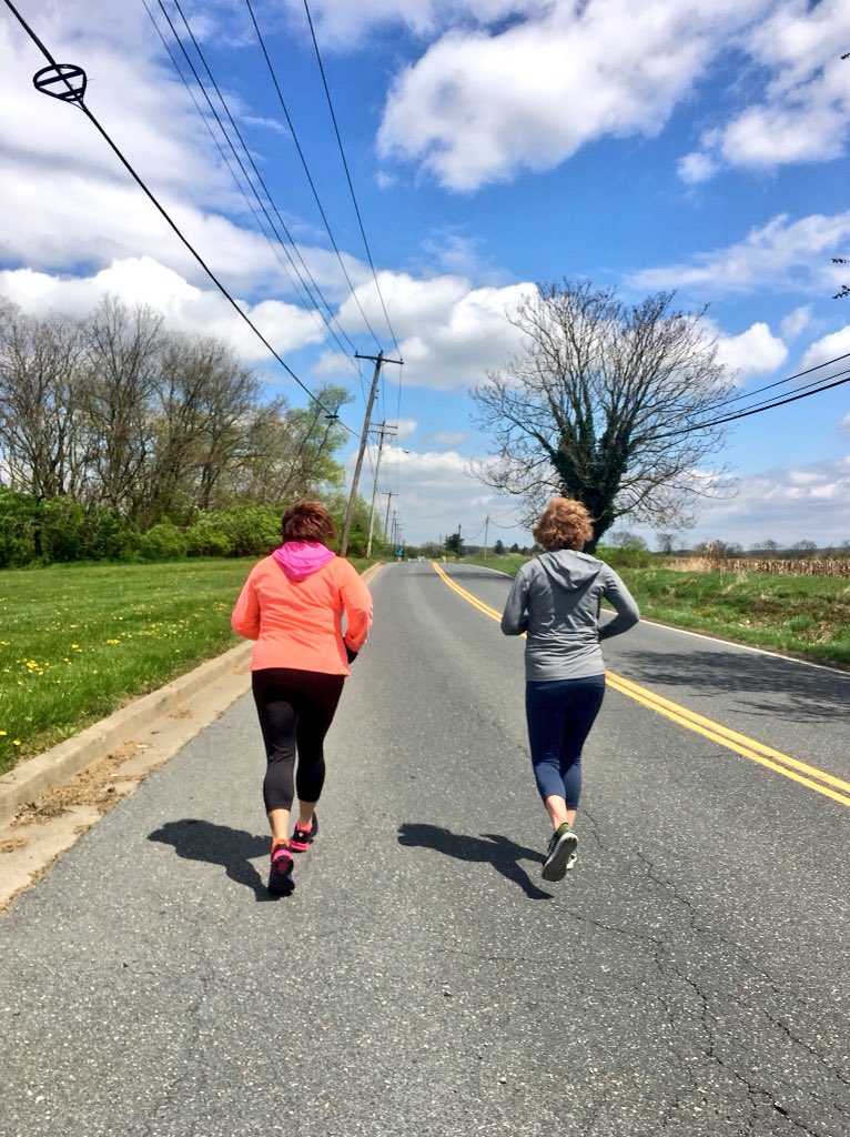 FCPSMDWellness's tweet photo. FCPS Desk to 5k group has been working hard with @2healthnuts and is at their last week of their six week training program! ππ»ββοΈππ»ββοΈπͺπ½ Weβre looking forward to the Frederick Running Festival this Sat, May 5 at 6pm at the Fairgrounds. #FCPSWellness #FCPSRunForWellness https://t.co/D3J69hsX9D