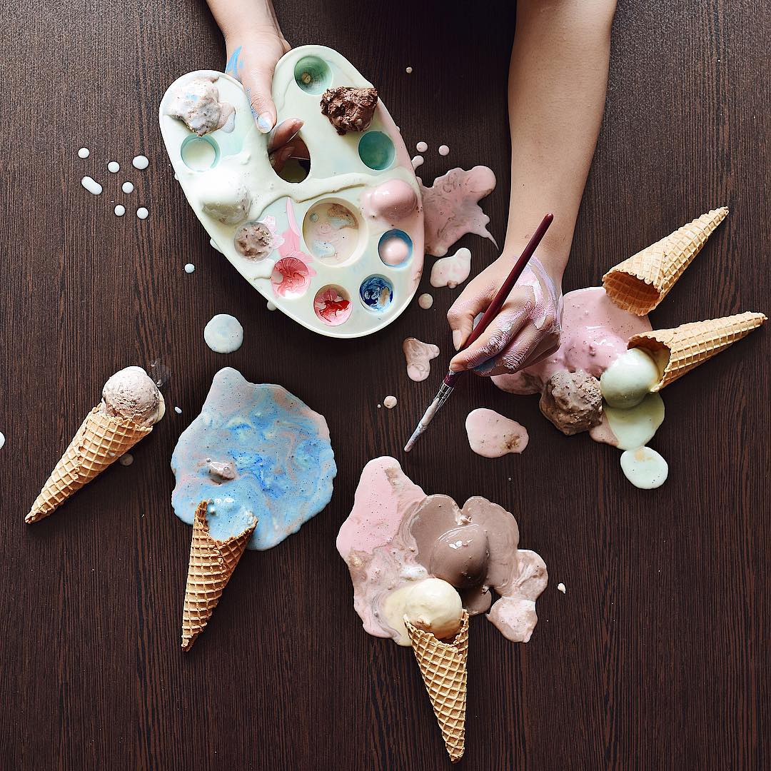 instagram's tweet photo. When everything you touch turns to 🍦 #WHPoddlysatisfying https://t.co/2lOis9du31 https://t.co/waV9EInQb0