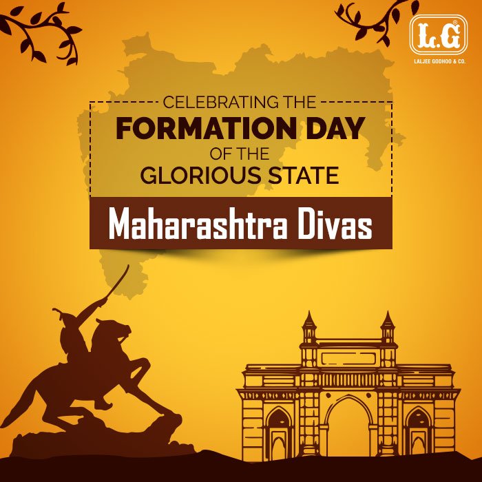 LaljeeGodhooCo's tweet photo. Joyous wishes to everybody on the occasion of #MaharashtraDay and #LabourDay. Let us take a moment to salute the hard work and the bravehearts who fought for the formation of this state.
#Gujratday #labours #workers #kamgaar #laborday #Maharashtra https://t.co/2q7bsGSuqd