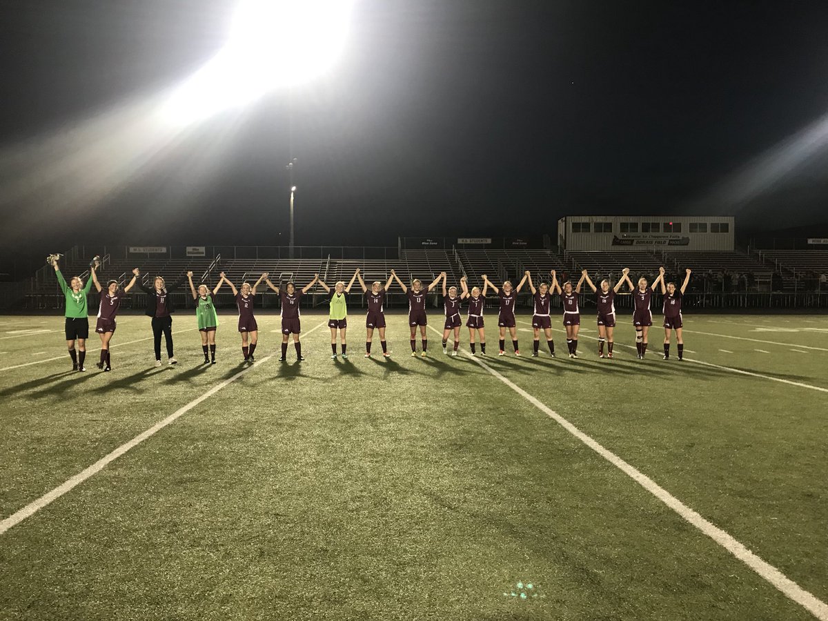 LadyMustangKick's tweet photo. Together We Rise! First conference win in 7 years! https://t.co/q7pJPjVwdm