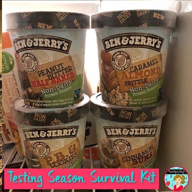 TeacherMsH's tweet photo. If my freezer could talk it would say, who dis? State testing week #2 and parent conferences means survival mode. Eating healthier is going to have to take a back seat for awhile. Anyone else on the struggle bus? #testingmypatience #testingteachers #stat… https://t.co/6Yfo6Ityav https://t.co/Zsbgg5XjCo