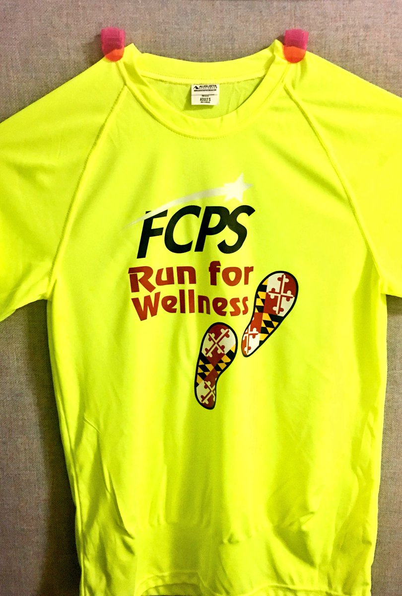 FCPSMDWellness's tweet photo. Join or cheer the FCPS Desk to 5k group run the Frederick Running Festival on Sat, May 5 at 6pm. FCPS staff that participates in the run can request for a team shirt (limited) to wear via email at benefits.wellness@fcps.org. ππ»ββοΈππ»ββοΈπͺπ½#FCPSWellness #FCPSRunForWellness https://t.co/u1IrOQ3sZn